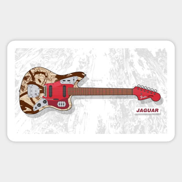 Tetsuo's Arm Sticker by Pantone Guitars